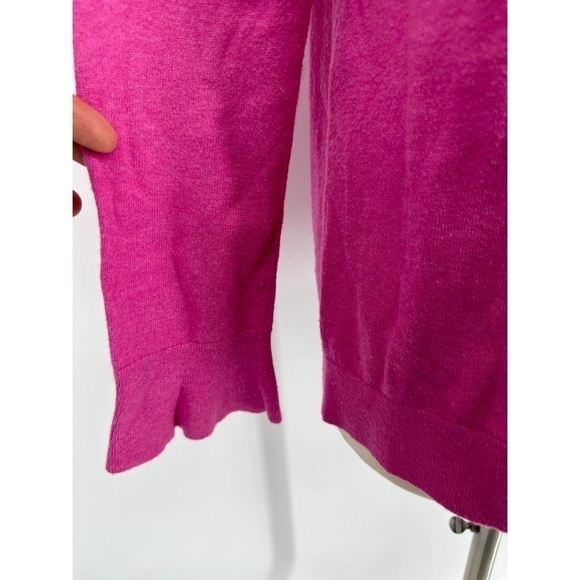 Talbots Cotton Blend Round Neck Long Sleeve Top - Picture 4 of 10